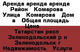 Аренда аренда аренда › Район ­ Комарова › Улица ­ Комарова › Дом ­ 29а › Общая площадь ­ 42 › Цена ­ 20 000 - Татарстан респ., Зеленодольский р-н, Зеленодольск г. Недвижимость » Услуги   